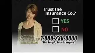 Robert Goldwater & Associates - Stop trusting the GREEDY Insurance Companies! (2008)