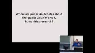 Where are the publics in the public value of arts and humanities research?