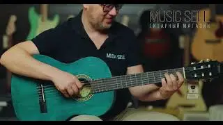 TRANSACOUSTIC NYLON GUITAR VALENCIA BLUE RIVER - MUSIC SELL