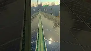 50kw on grid solar system installation #viralshorts #trendingshorts