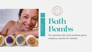 natural vegan bath bombs safe for sensitive skin and sensitive parts