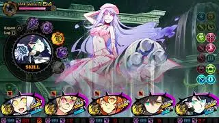Demon Gaze 2 - M. Chronos and M. Neptune boss battle (Hot Difficulty)
