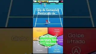 Mario Sports Superstars Tenis (3DS) - Gameplay-Clip #YTShorts #Shorts #GamingShorts