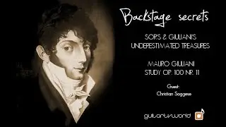 Backstage secrets: Christian Saggese plays Giuliani's Study Op 100 No 11