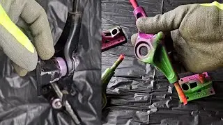 Painting Skateboard Trucks (quick and easy)