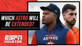 REPORT: Astros talking EXTENSIONS with THESE players! | ESPN Houston