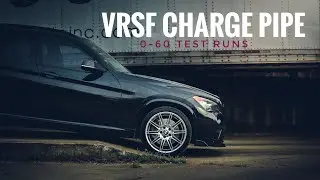 VRSF Charge Pipe (0-60) TEST RUNS on the Bmw x1 xDrive35i... Hp/Trq Gains??