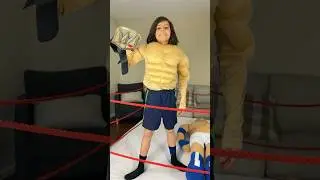 My Brother Turned Me Into The Best WWE Wrestler