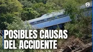Descarrilamiento de tren: Experto pide revisar condiciones de la vía y operación
