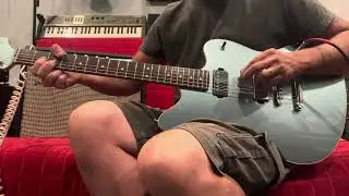 2019 Fender Japan Modern Jazzmaster Mystic Blue Ice Offset HH Electric Guitar MIJ