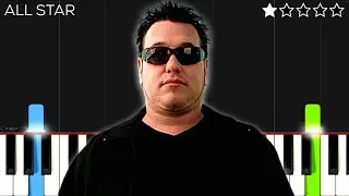Smash Mouth - All Star | EASY Piano Tutorial