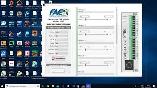 Simulador de CLP operando com um software SCADA (Elipse E3)