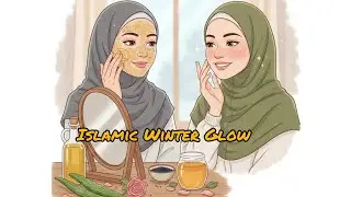 10-Minute Islamic Winter Skincare Routine | Sunnah-Inspired Natural Glow