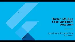 How to do Face LandMark detection in Flutter iOS app using Vision Framework