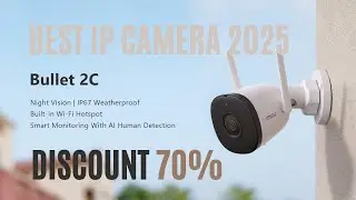 IMOU Outdoor Bullet 2C 4MP Wifi Camera Weatherproof AIHuman Detection Outdoor Surveillance ip Camera