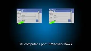 Establishing connection between X2 series balance and Radwag Connect software via Wi Fi network