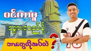 စင်ကာပူသွားလည်မယ်ဆိုရင် ကုန်ကျစာရိတ်ဘယ်လောက်ရှိမလဲ? Malaysia to singapore 🇸🇬