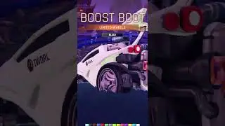 All Painted wheels 'BOOST BOOT' Rocket League