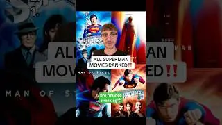 RANKING EVERY SUPERMAN MOVIE‼️ (WORST TO BEST)