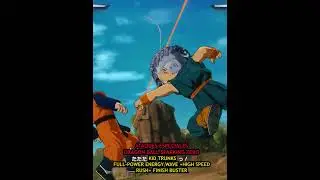 71 ATAQUES SPARKING ZERO KID TRUNKS FULL POWER ENERGY WAVE + HIGH SPEED RUSH + FINISH BUSTER #dbz