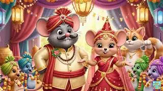 Chuhe Ki Baraat 🐭💍 | Aaj Mangalwar Hai | Funny Hindi Kids Rhyme | Kahani Zoom!