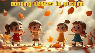 🍂🎶 Dancing Leaves in Autumn - Fun Seasonal Song for Kids 🌈🧡
