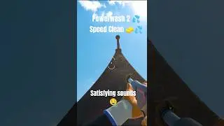 Shooting Gallery Clean P3🧼🎯 | Fast Relaxing Wash | PowerWash Simulator 2 #shorts