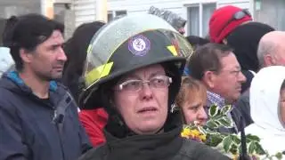 Así despidió Puerto Natales a joven Mártir de Bomberos