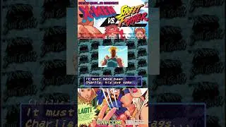 X-Men vs. Street Fighter Charlie Ending #fightinggames #marvelvscapcomfightingcollection