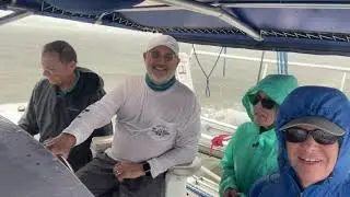 Returning Mambo to Sunset Bay Marina Aug 20, 2020
