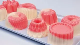 Delicious and Unique Eid Hampers! Korean Strawberry Milk Layer Pudding Recipe