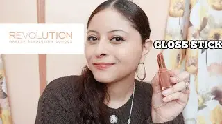 I TRIED MAKEUP REVOLUTION LIP GLOSS STICK | REVIEW | Trina Beauty
