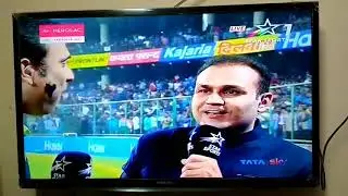 Virender Shewag celebrated VVS Laxman birthday on Star sports