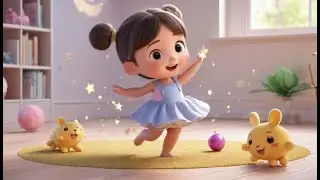 Tina&rsquo;s Toes Go Tip Tip Toe | Movement Song for Kids | Learn Balance and Coordination with Rhyme Zoo