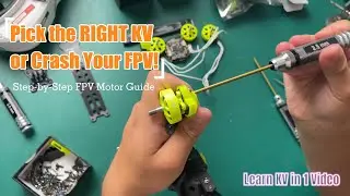 Как выбрать правильный KV для вашего FPV-мотора | Руководство по FPV-дрону + мегапредложения &laquo;Чёр...