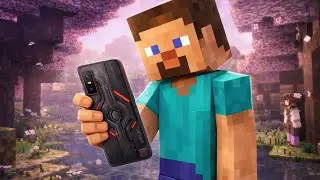 I tested Minecraft with Prizma Visual on the Infinix GT30 Pro