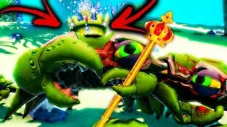 Feed And Grow Fish - KING CRAB ARMY SALUGHTERING FISH, KILLING EVERYTHING ( Early Access Gameplay )