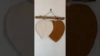 Vi svelo tutti i trucchetti per creare delle bellissime Foglie in macrame 🍃🍂 #tutorialmacrame