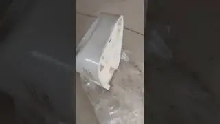 Ideal Standard Jasper Morrison Urinal fitting 👌 p #plumber #shorts #vlog #jaquar jaquar