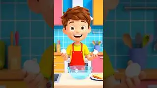 Come let&rsquo;s make egg sandwich #cartoon #cartoon #childrensmusic #animation #babytoons