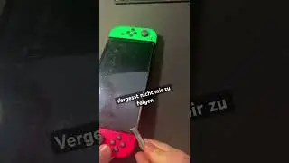 Nintendo Switch Oled Kratzer entfernen Display wie neu #nintendo #switcholed #switch #foryou #fy