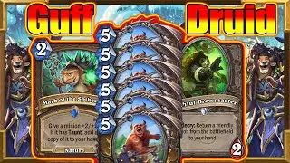 How Many Guff Are Too Many? 20 Mana Quest Druid Is FUN! Fractured in Alterac Valley | Hearthstone