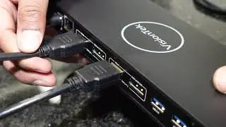 How to set up your VisionTek VT4500 Dual Display USB-C Dock with Power Delivery