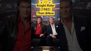 Knight Rider Cast Then and Now 2026 #thenandnow #nostalgia #hollywood