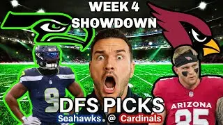 TNF Showdown DFS Seahawks vs Cardinals | DraftKings Player-by-Player Breakdown