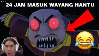 24 JAM MASUK WAYANG 😂 WILLY'S THEATER ESCAPE SCARY OBBY 😈