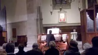 Juan Paradell Sol&eacute; plays Bach Toccata and Fugue BWV 565