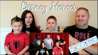 ACA TOP 10 - DISNEY HEROES - VoicePlay Feat. J. None REACTION