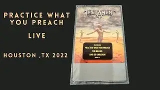 Bay Area Thrash Legends! Testament &ndash; &ldquo;Practice What You Preach&rdquo; LIVE Houston