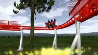 X-Car Coaster at Rainbow Magicland 2011